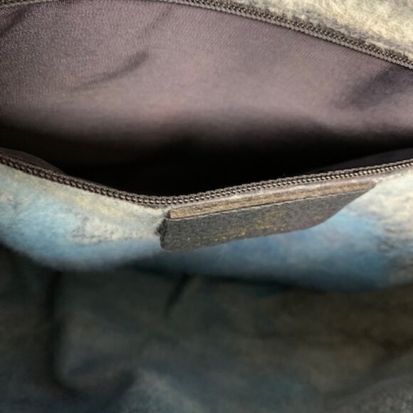 Vintage Gucci Navy GG Canvas Sherry Line Authentic Bag with COA - Picture 9 of 16